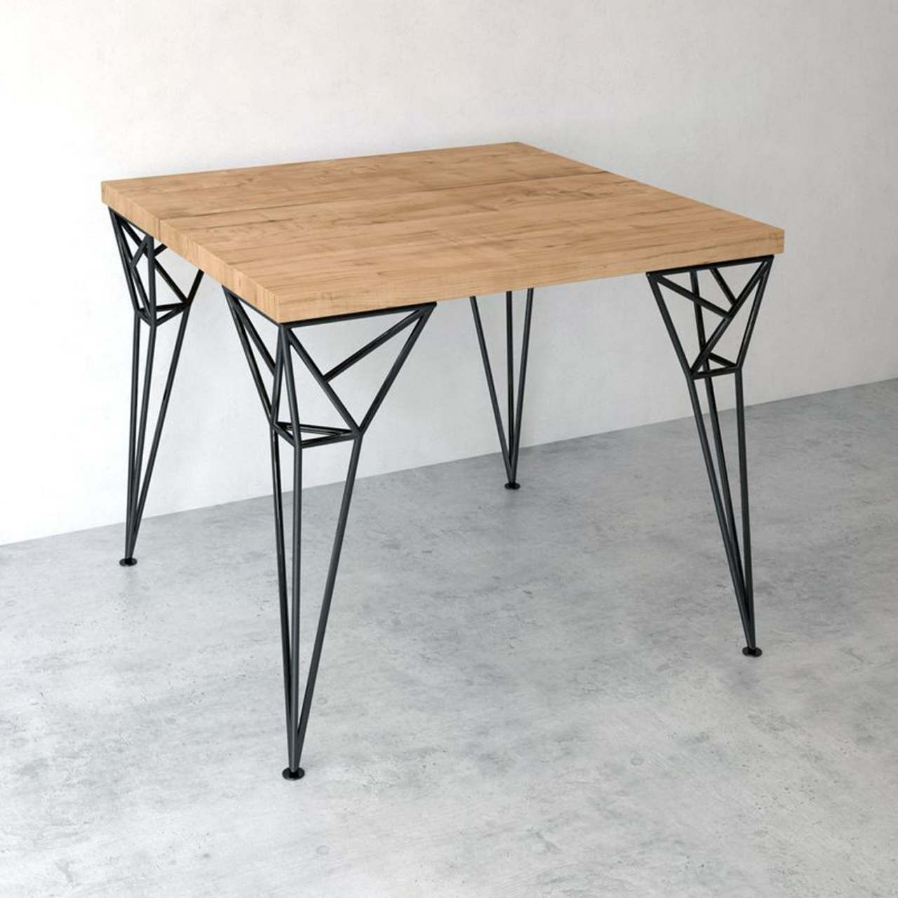 стол кухонный с металлическим подстольем